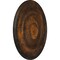Ekena Millwork Wigan Ceiling Medallion, Hand-Painted Rust, 29 3/4"OD x 1 1/2"P CM29WGRUS - alternate 3